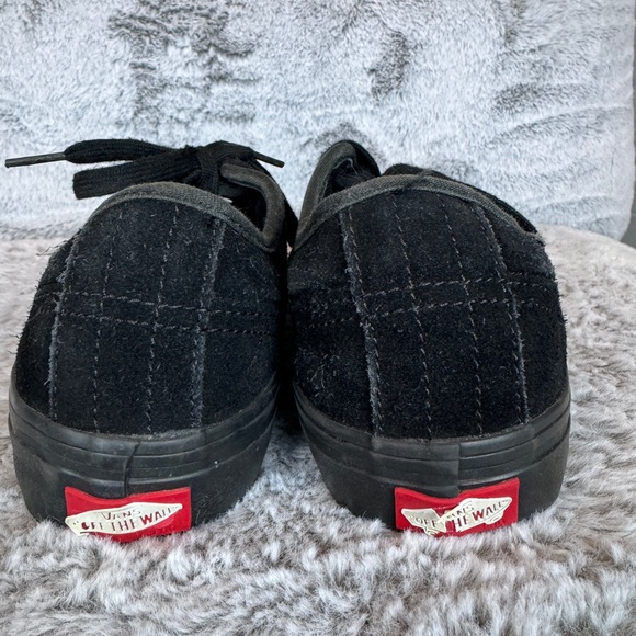 Vans Black Off the Wall Skateboarding Sneakers- Sz 7.5 - Picture 5 of 9